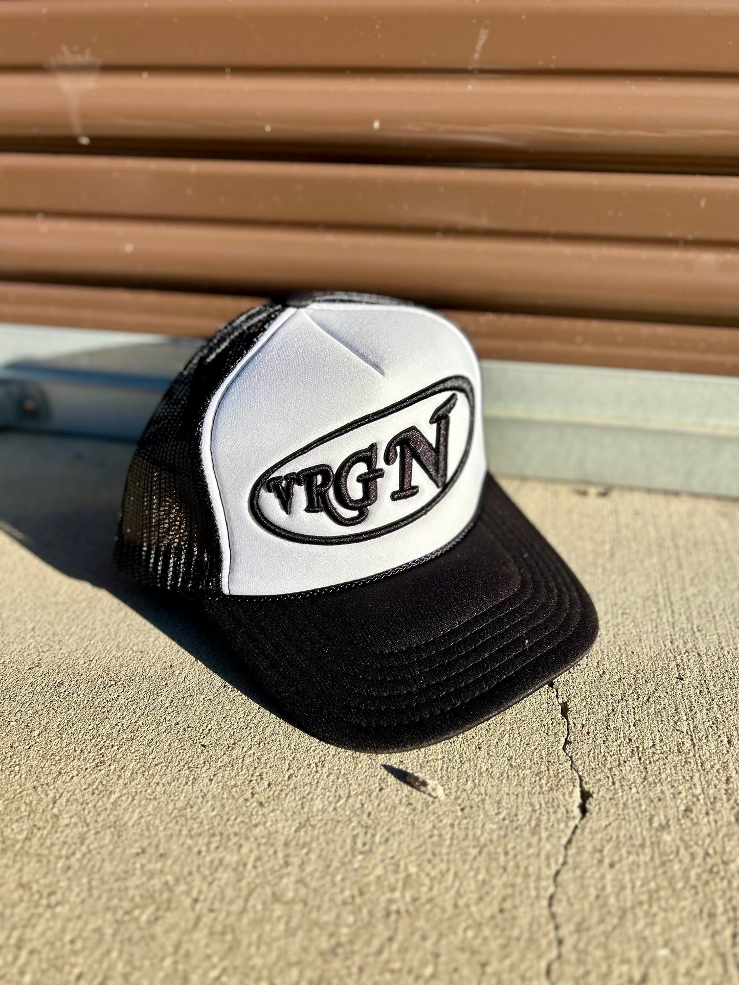 VRGN Jet Black Trucker Hat