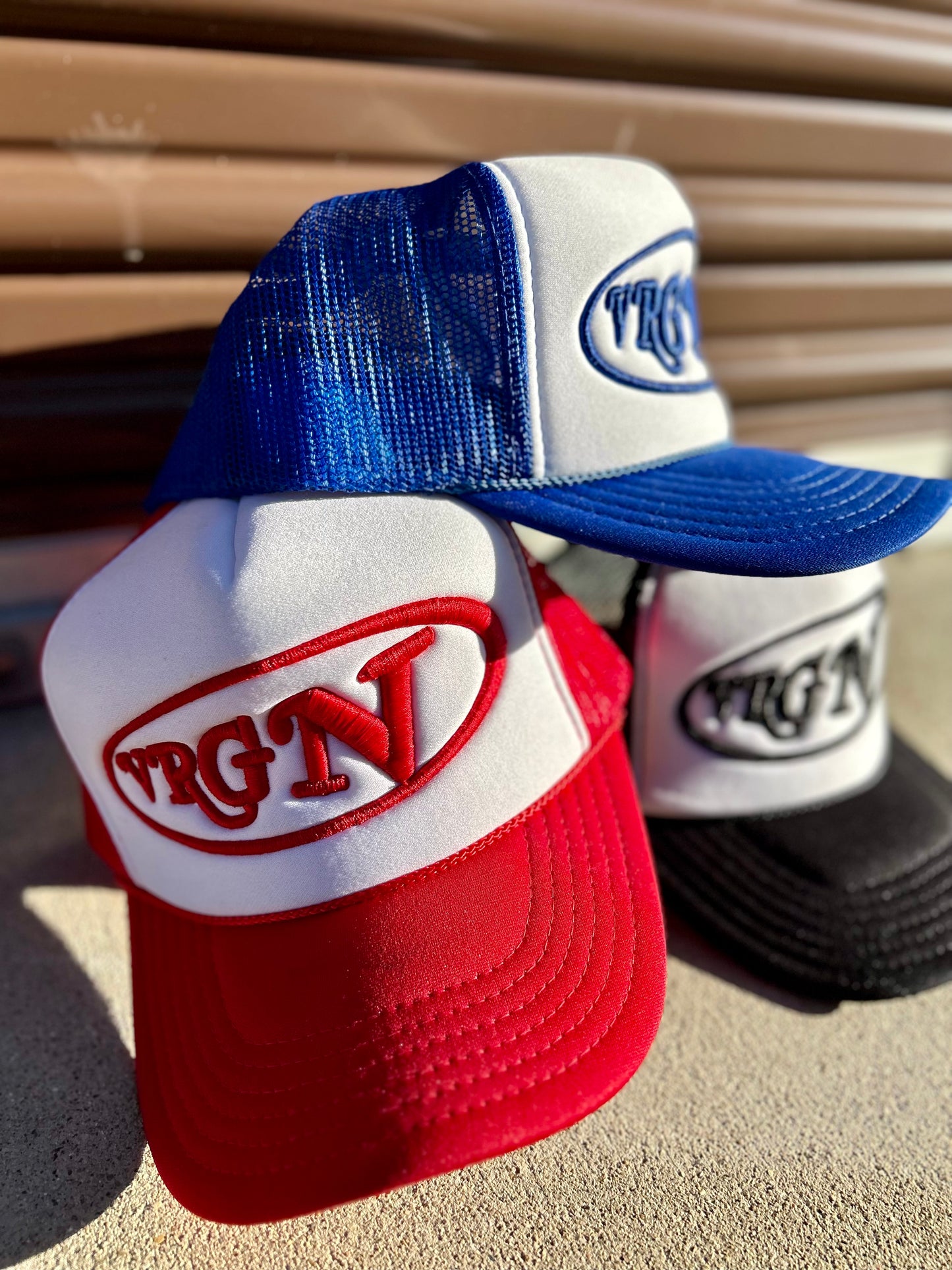 VRGN Cherry Red Trucker Hat