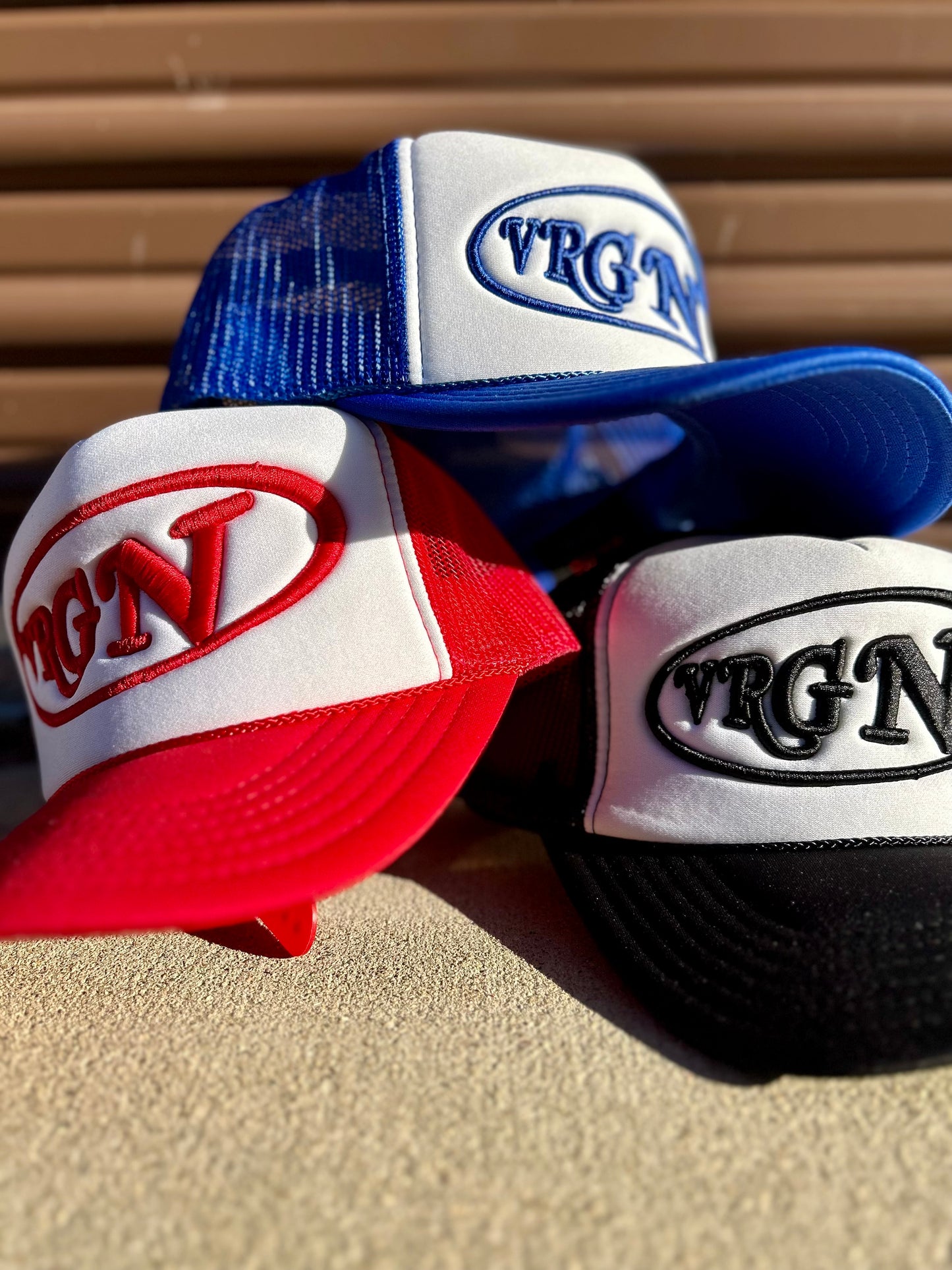 VRGN Jet Black Trucker Hat